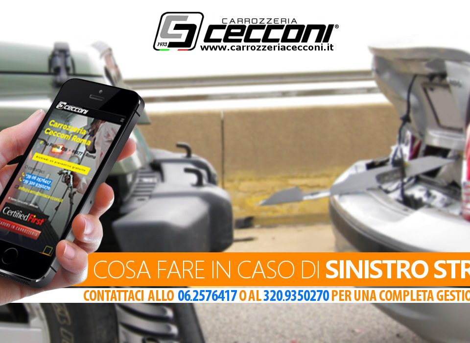 cosa fare in caso di sinistro stradale